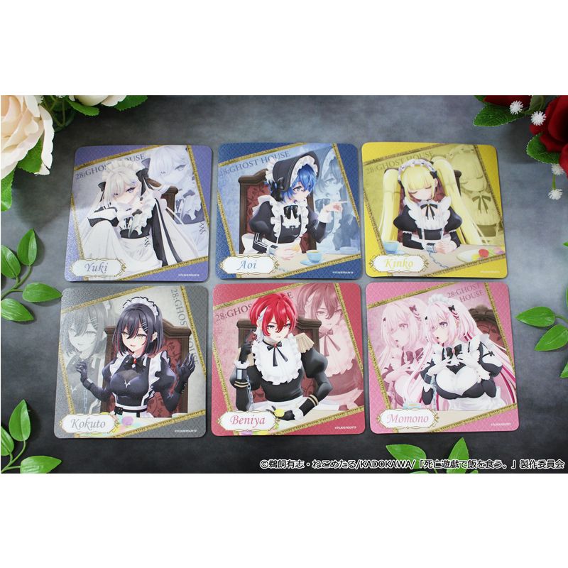 TVアニメ 死亡遊戯で飯を食う。 ラバーマットコースター 黒糖｜ホビー