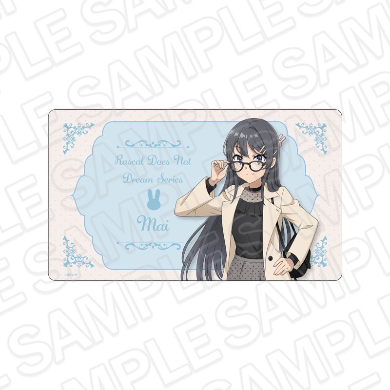青春ブタ野郎 シリーズ ラバーデスクマット 桜島麻衣 Holiday ver