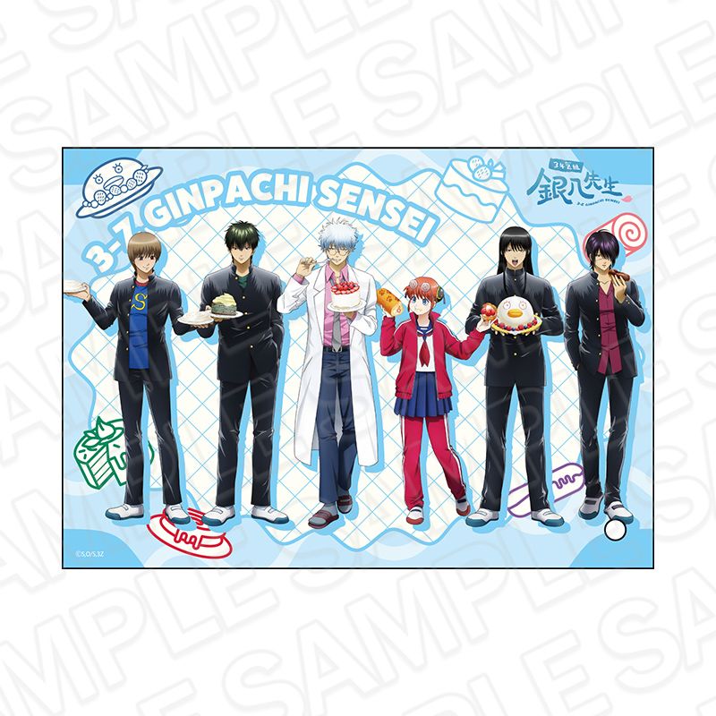 再販】アニメ 3年Z組銀八先生 アクリルプレート SWEETS ver.｜ホビーの