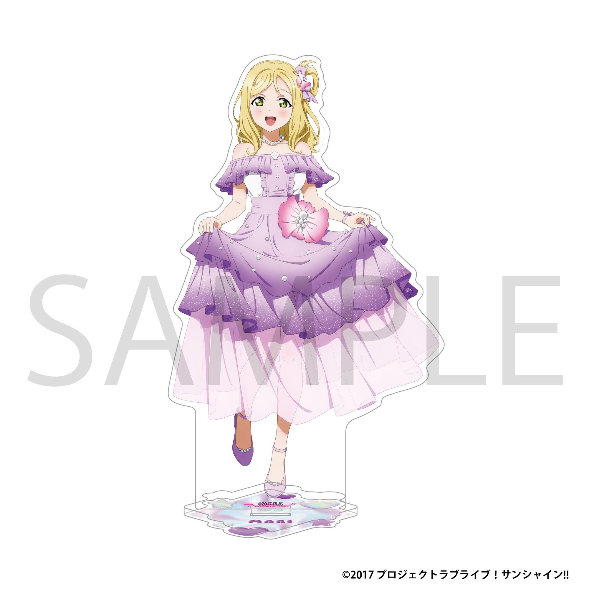 ラブライブ！サンシャイン!! アクリルスタンド 小原 鞠莉 ぷかぷか