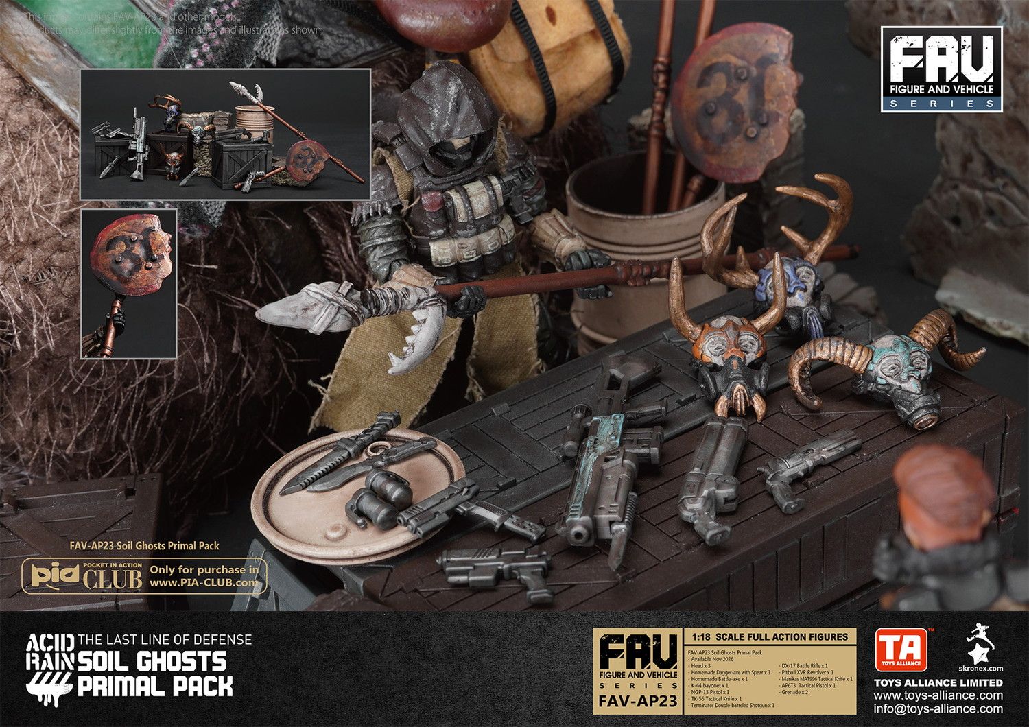予約特別価格】TOYS ALLIANCE LIMITED アシッドレイン 1/18 FAV-AP23