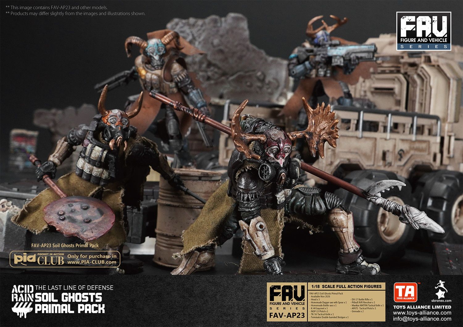 予約特別価格】TOYS ALLIANCE LIMITED アシッドレイン 1/18 FAV-AP23