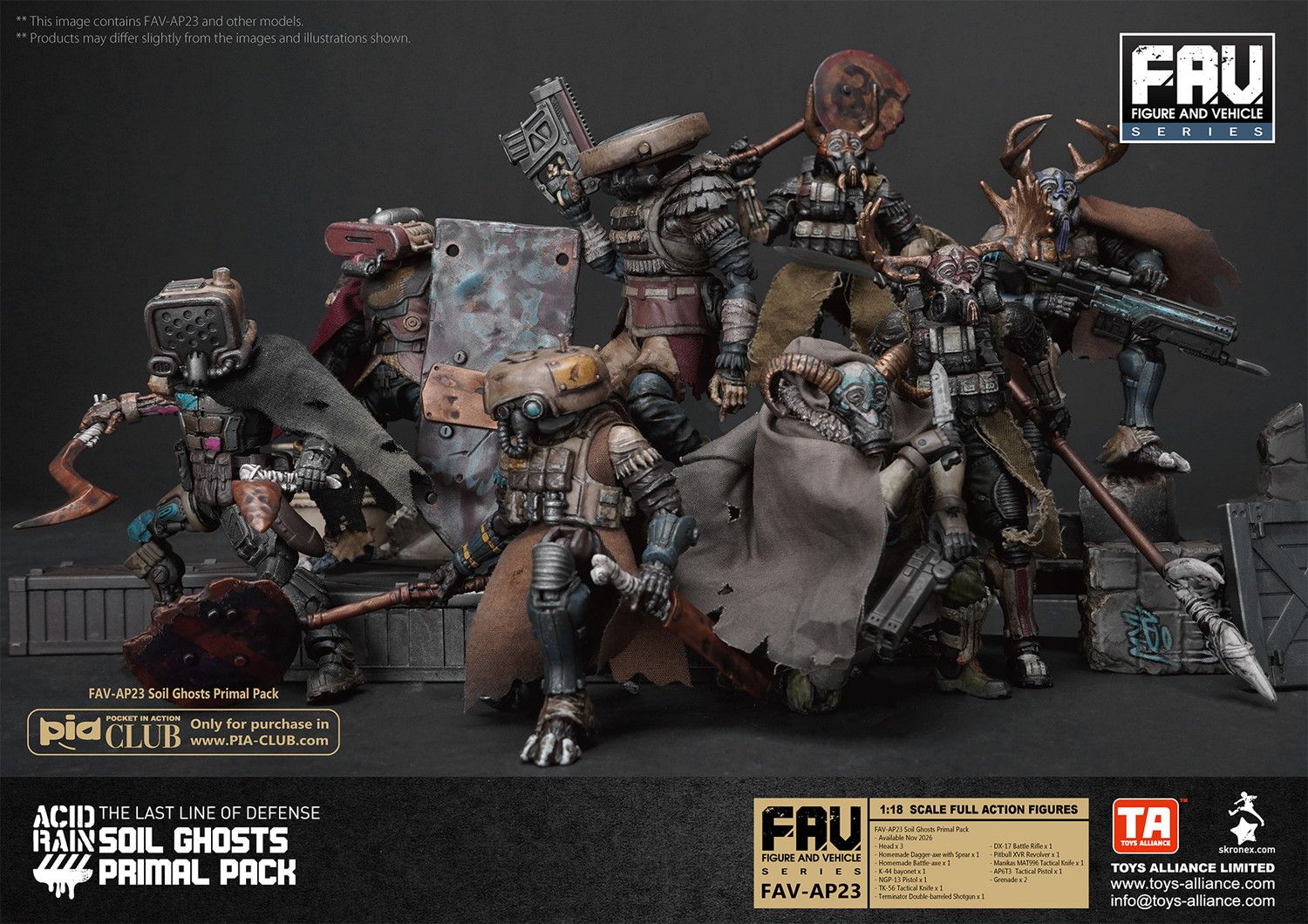 予約特別価格】TOYS ALLIANCE LIMITED アシッドレイン 1/18 FAV-AP23