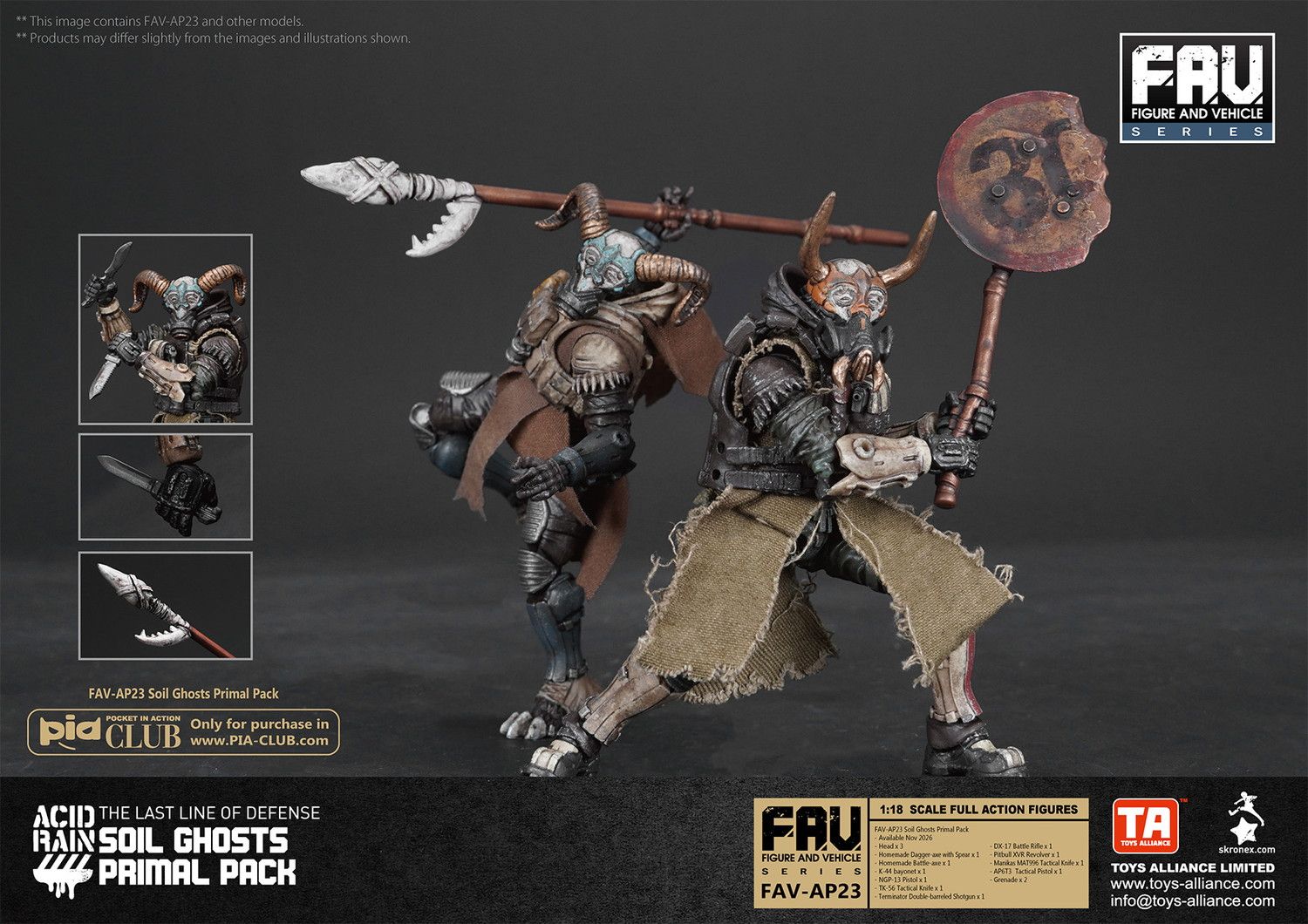 予約特別価格】TOYS ALLIANCE LIMITED アシッドレイン 1/18 FAV-AP23