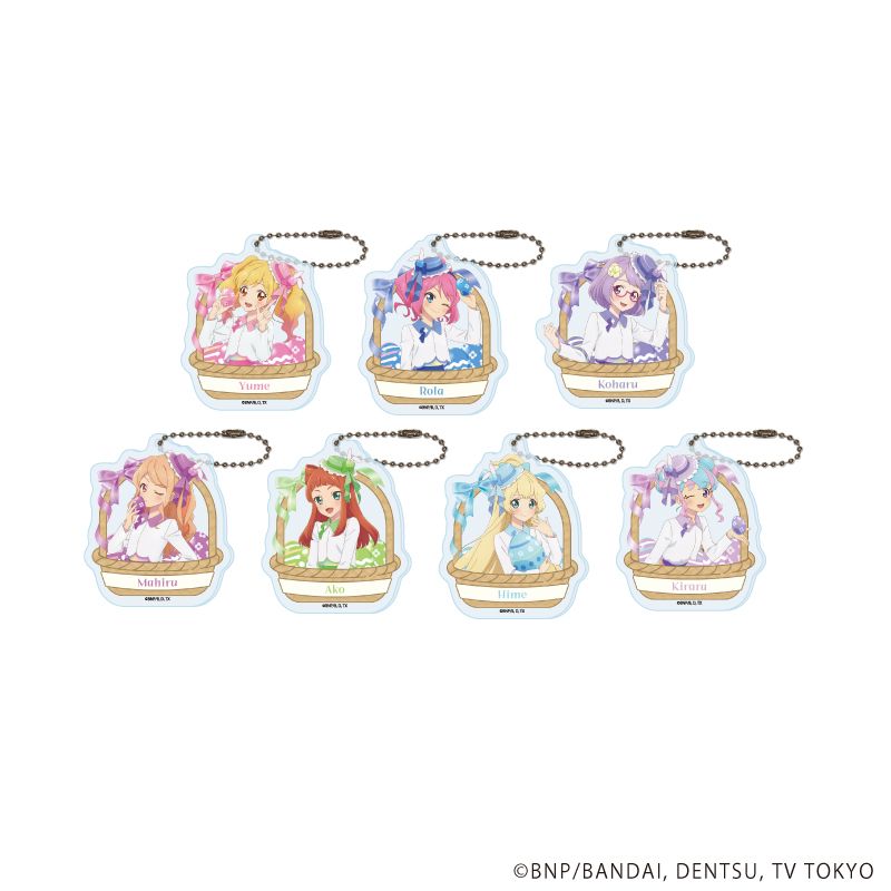 アイカツスターズ！ アクリルキーホルダー 08 イースターver. 描き