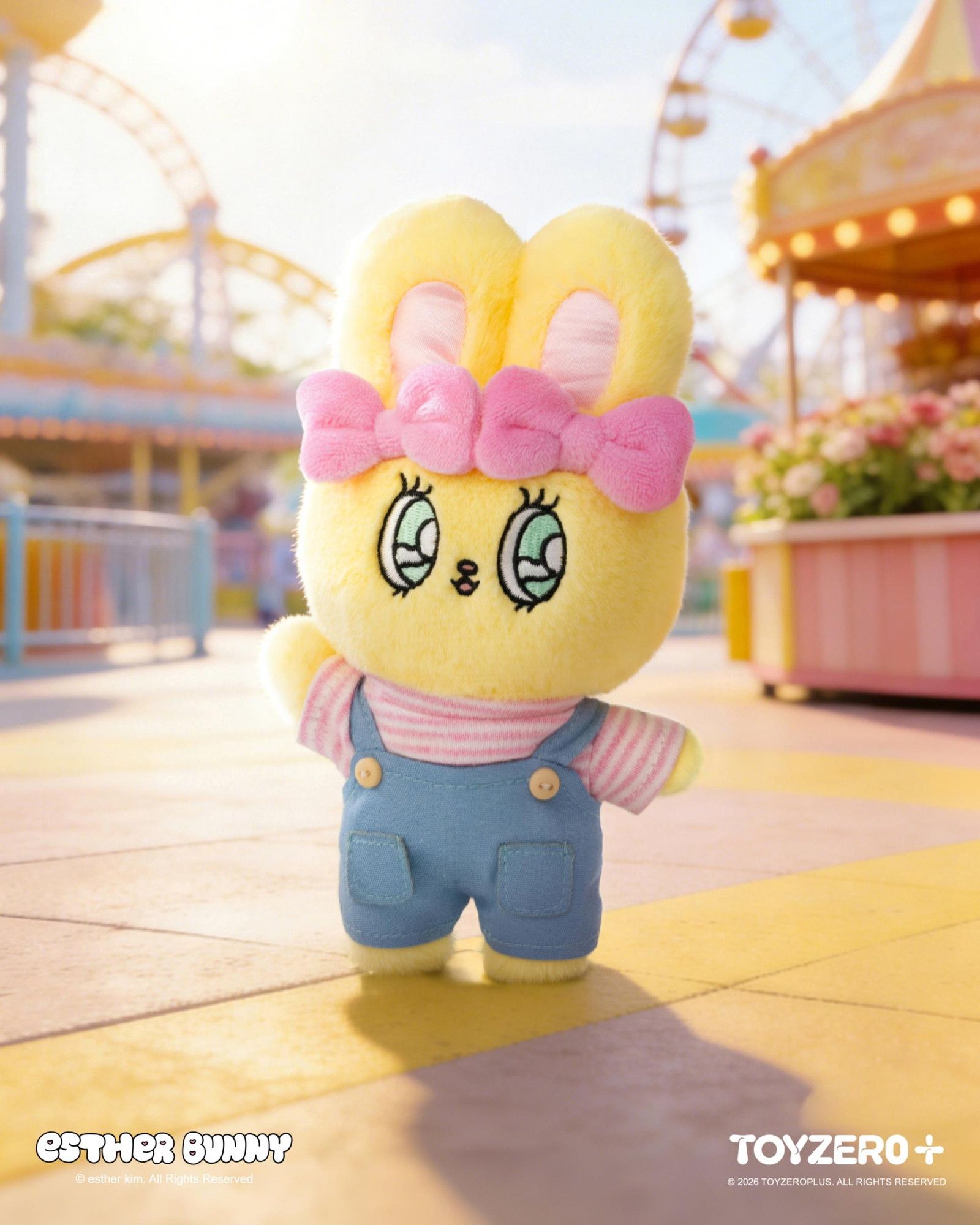 Esther Bunny - ファッション イン モーション プラッシュキーチェーン