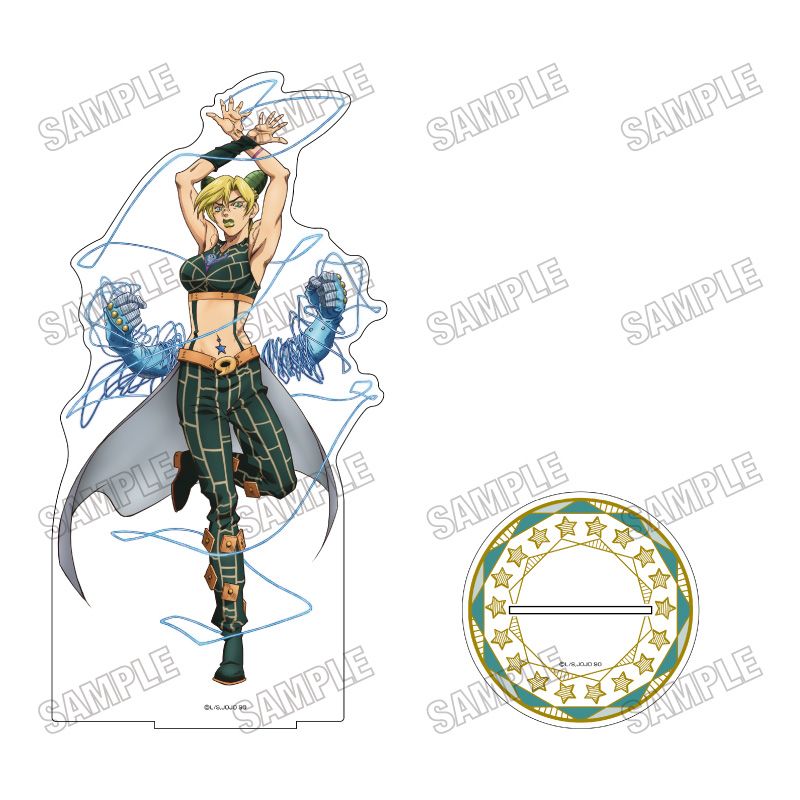 非売品 空条徐倫 ジョジョの奇妙な冒険 アクリルスマホスタンド アクリルスタンド ジョジョの奇妙な冒険 ストーンオーシャン 空条徐倫 アクリルスタンド