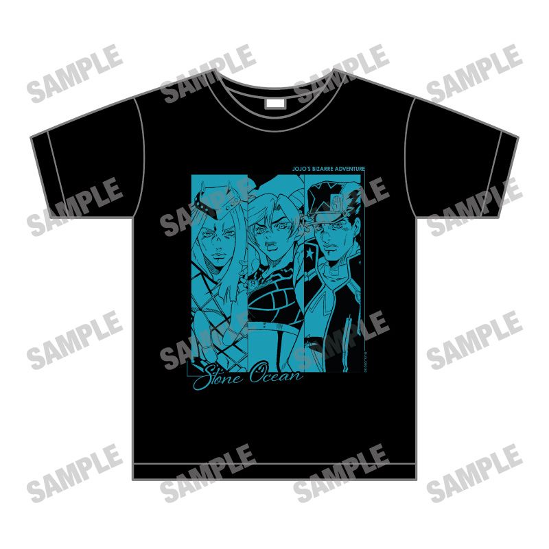 ジョジョの奇妙な冒険 ストーンオーシャン 描き下ろし Tシャツ AM2026