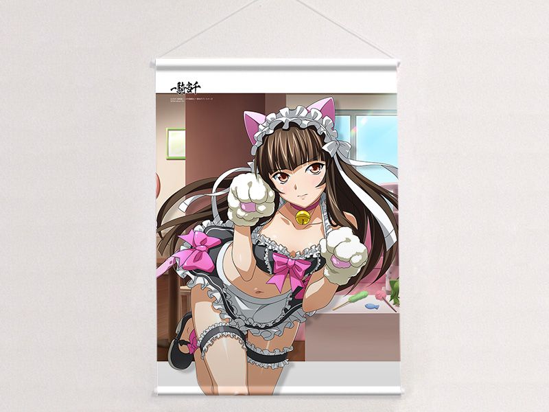 予約特別価格】一騎当千 B2タペストリー（典韋/献身にゃんこ）W