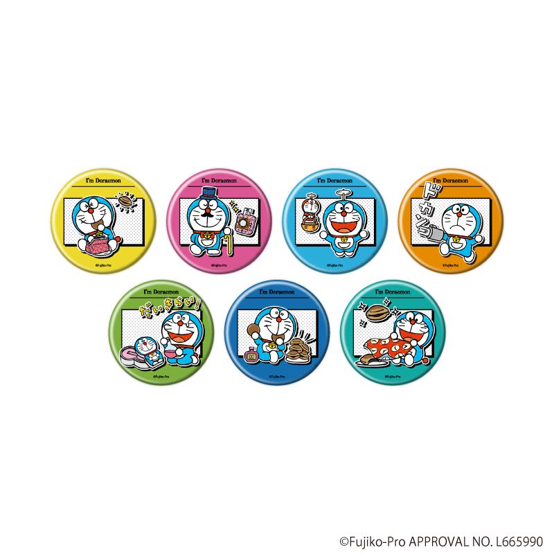 I'm Doraemon 缶バッジ 01 vol.01 7個入り1BOX｜ホビーの総合通販