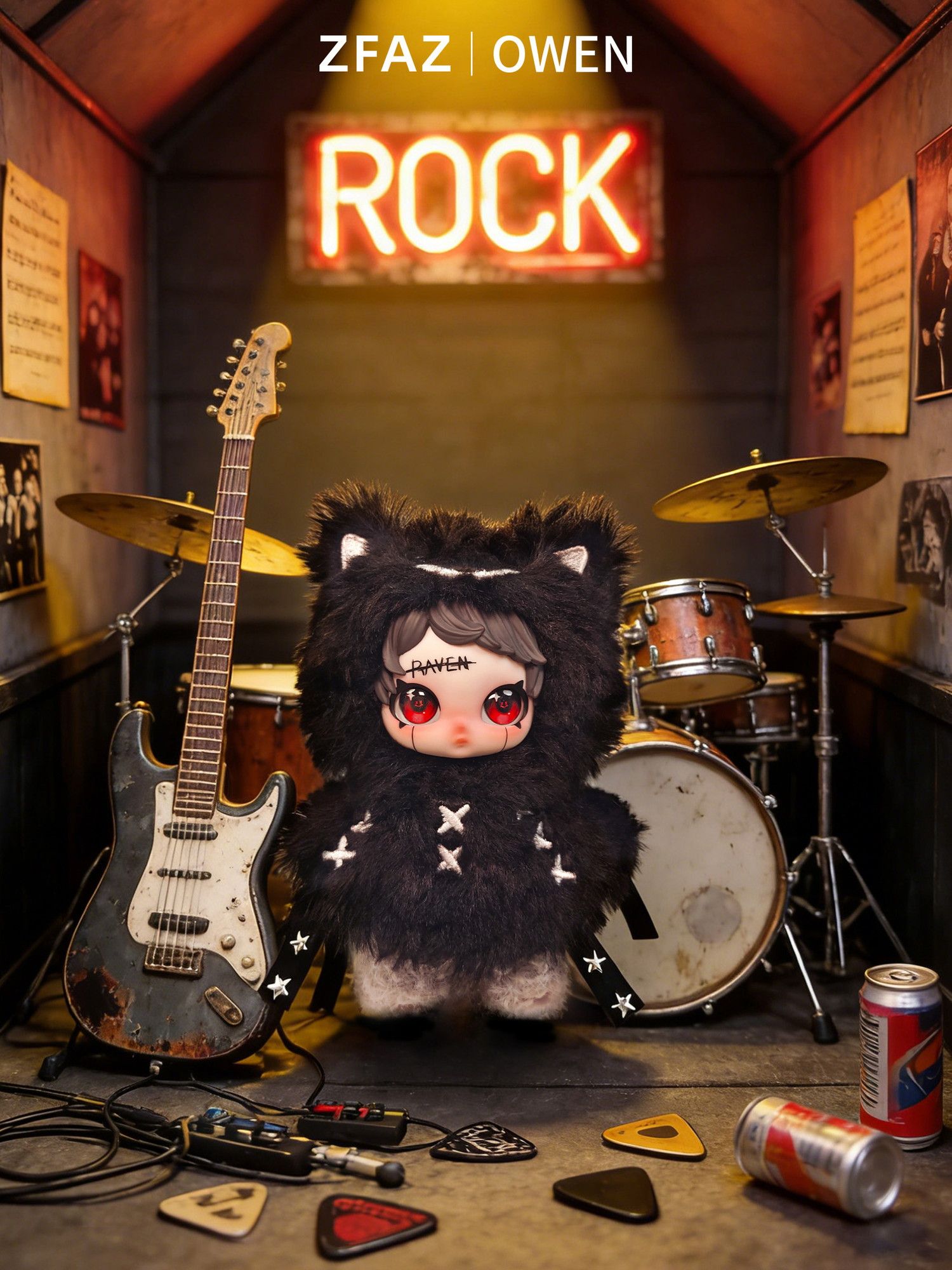 予約特別価格】PLAYTONE OWEN ロックスターシリーズ トレーディング