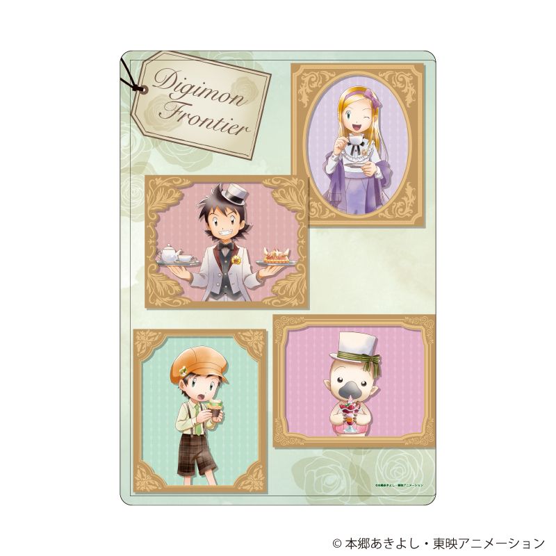 デジモンフロンティア キャラクリアケース 05 Aデザイン お茶会ver