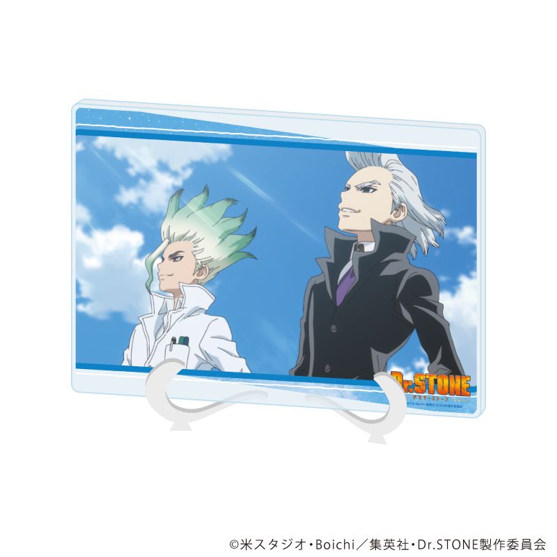 Dr.STONE アクリルアートボード A5サイズ 15 石神千空＆Dr.ゼノ 場面写