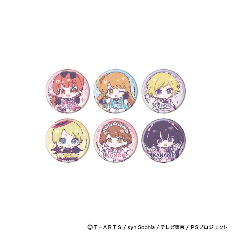 プリティーシリーズ 缶バッジ 01 プリティーリズム・オーロラドリーム