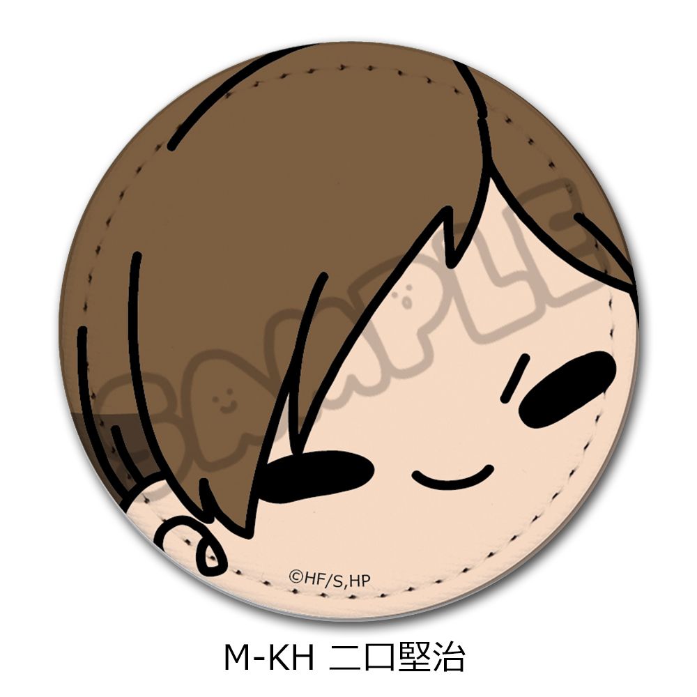 ハイキュー！！ 第10弾 レザーバッジ mochocho M-KH 二口堅治｜ホビー