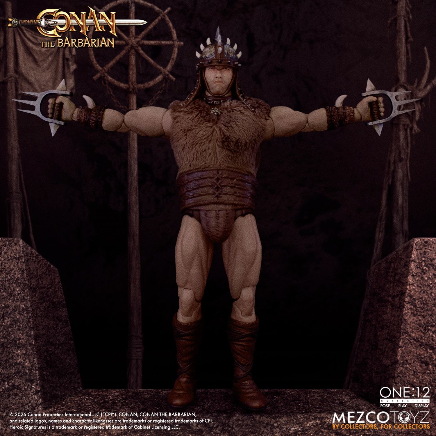 予約特別価格】Mezco Toyz ワン12コレクティブ コナン・ザ・グレート 1