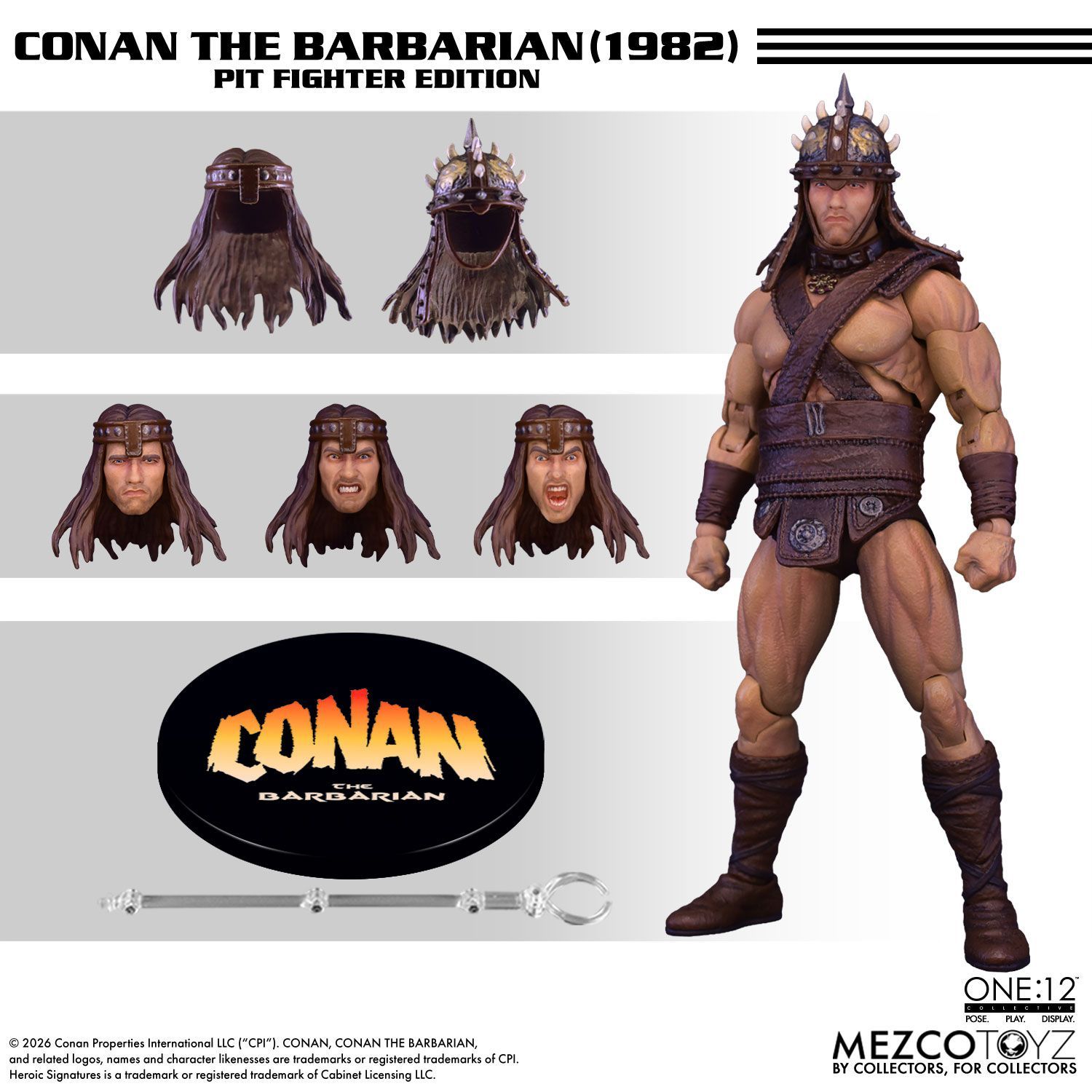 Mezco Toyz ワン12コレクティブ コナン・ザ・グレート 1/12 コナン