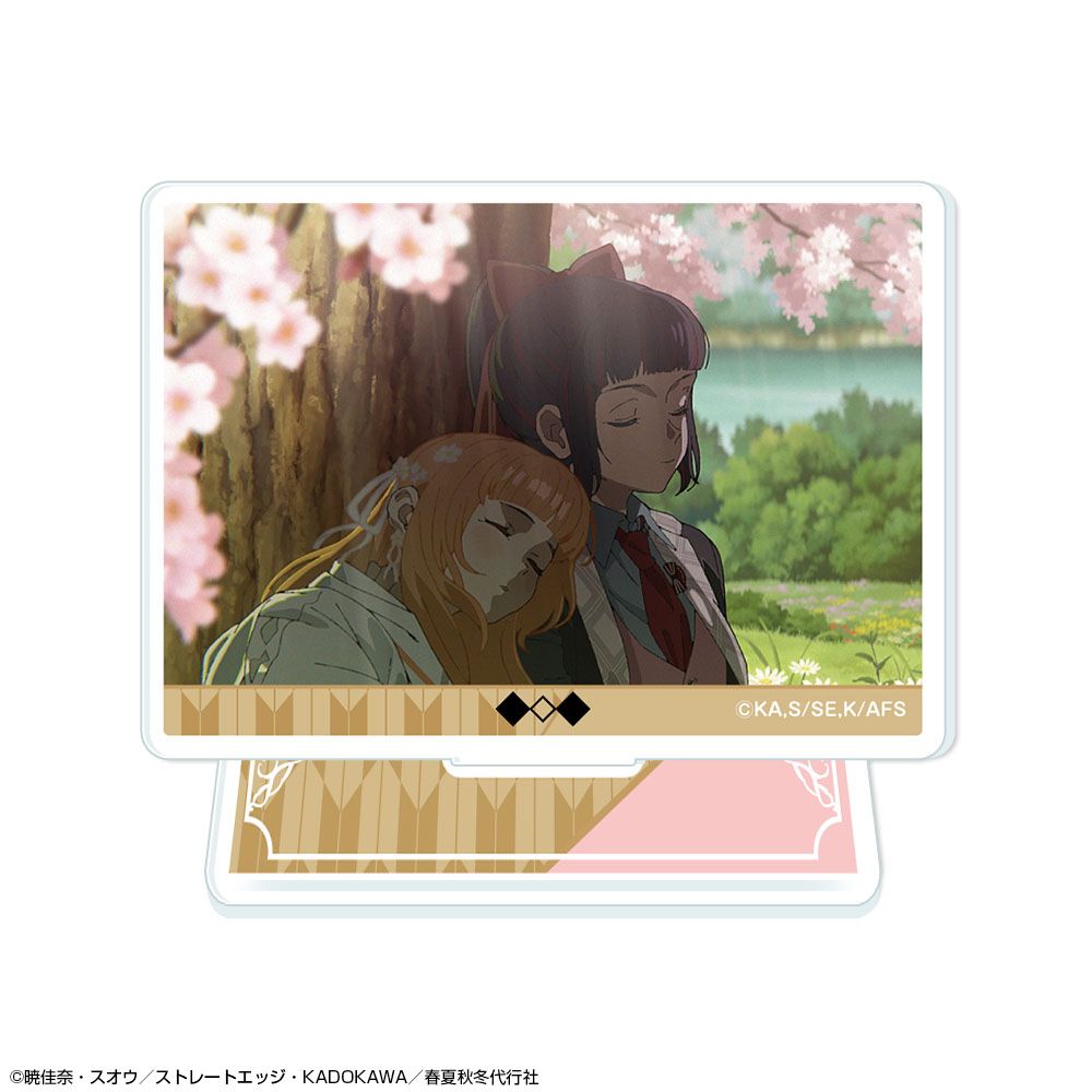 春夏秋冬代行者 春の舞 ミニアクリルスタンド デザイン17 花葉雛菊＆姫
