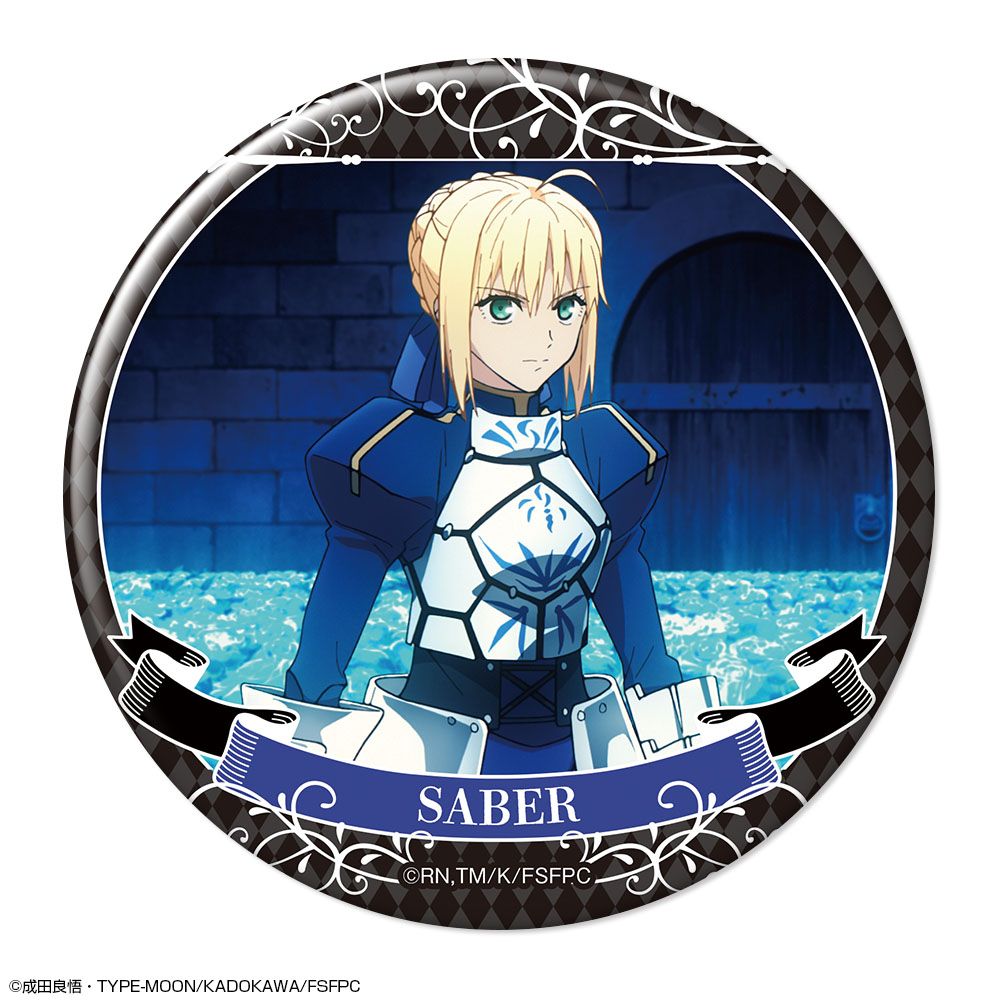 TVアニメ Fate/strange Fake 缶バッジ Ver.2 デザイン22 セイバー D