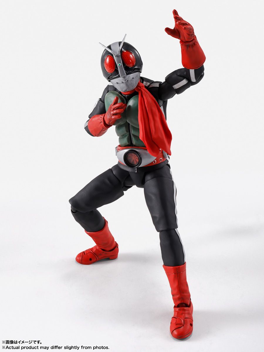 真骨彫 仮面ライダー 新1号 新2号 栄光の昭和ライダーエディション 2体セット 再販】S.H.Figuarts（真骨彫製法） 仮面ライダー新2号 栄光の昭和