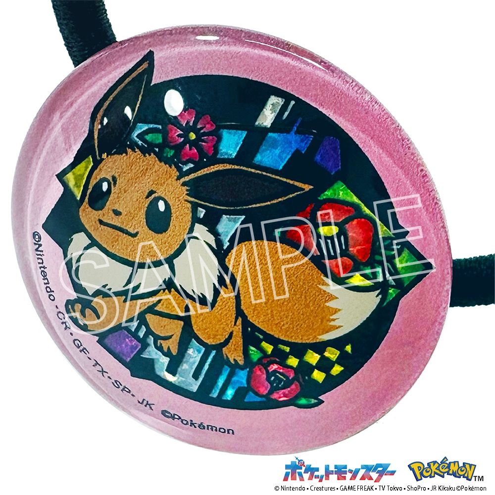 再販】ポケットモンスター 切り絵シリーズ キラキラヘアゴム イーブイ 