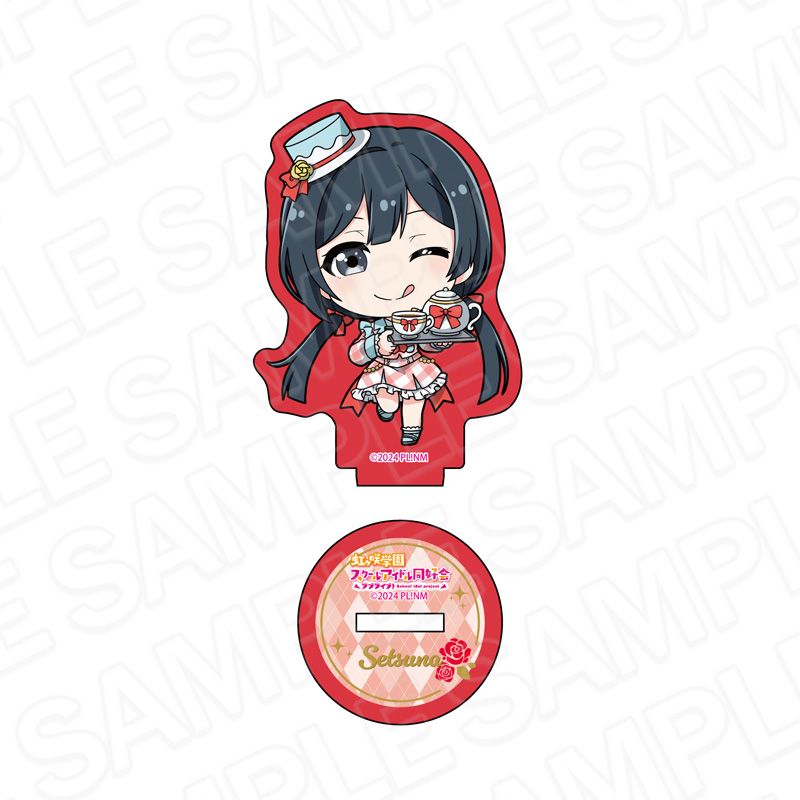 アクリル画】商品名　「ラブソング」未使用品　限定品  ミニチェアー付き ラブライブ！虹ヶ咲学園スクールアイドル同好会 ラメミニアクリル