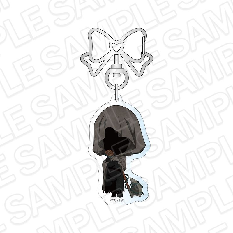 文字化化 アクリルキーホルダー フードの男 Rose デフォルメ ver