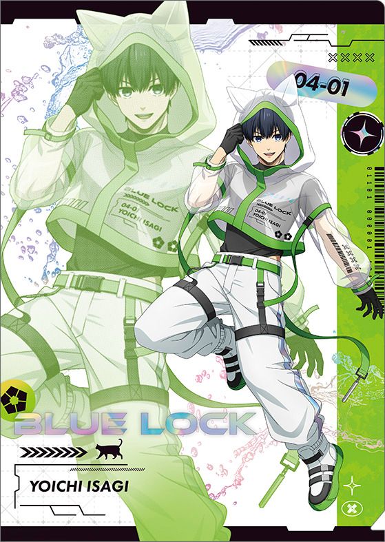 ブルーロック 2期 クリアファイル 潔 世一 Cyber Cat｜ホビーの総合