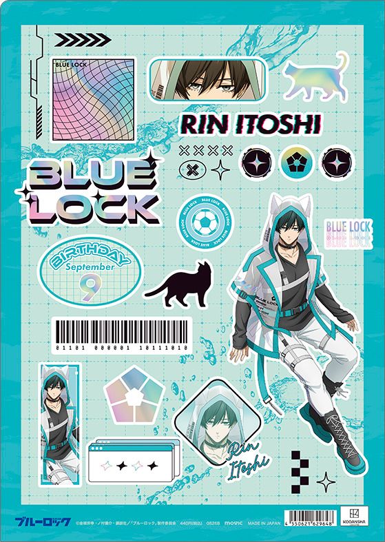 ブルーロック 2期 クリアファイル 糸師 凛 Cyber Cat｜ホビーの総合