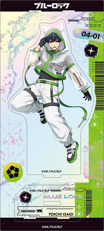 ブルーロック 2期 オーロラアクリルスタンド 潔 世一 Cyber Cat 
