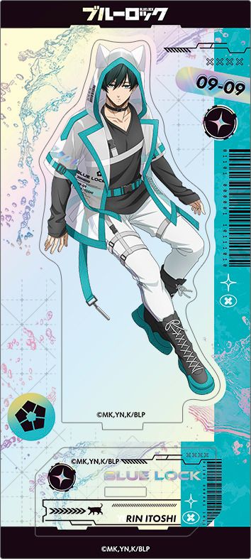 ブルーロック 2期 オーロラアクリルスタンド 糸師 凛 Cyber Cat