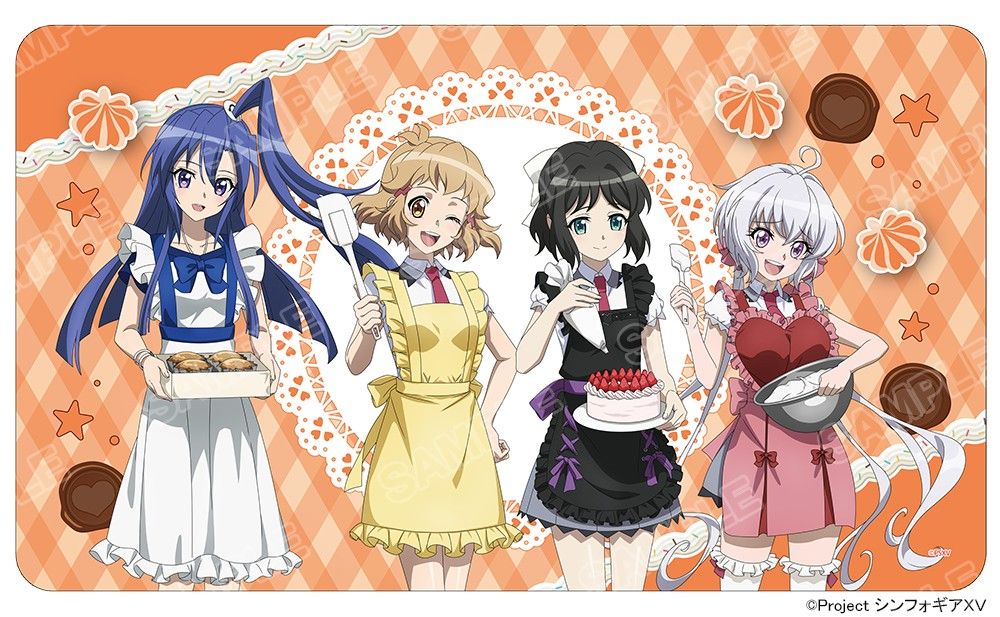 予約特別価格】戦姫絶唱シンフォギアXV POP UP SHOP ラバーマット A