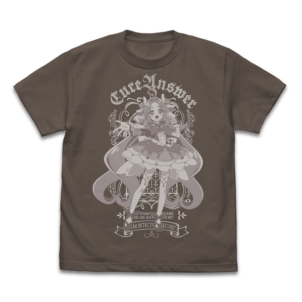 名探偵プリキュア！ キュアアンサー Tシャツ/CHARCOAL-XL｜ホビーの