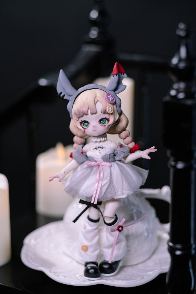 Kanadehandle エクシム文具女子博限定ホシヨミドレスソルトー ソルルナ WAN LE XUN CHAO Nyssa 怪奇な悪夢 シリーズ トレーディングドール 6個