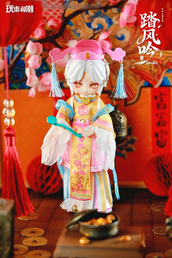 WAN LE XUN CHAO NAGI 踏風吟（とうふうぎん） トレーディングドール 6
