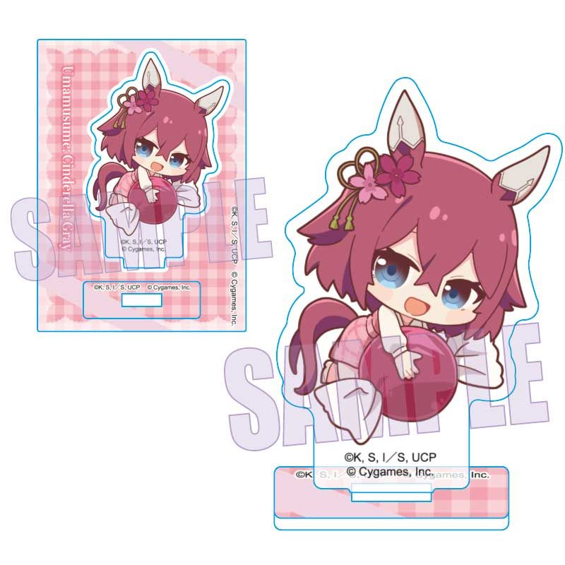 予約特別価格】アニメ ウマ娘 シンデレラグレイ ミニスタンド サクラ