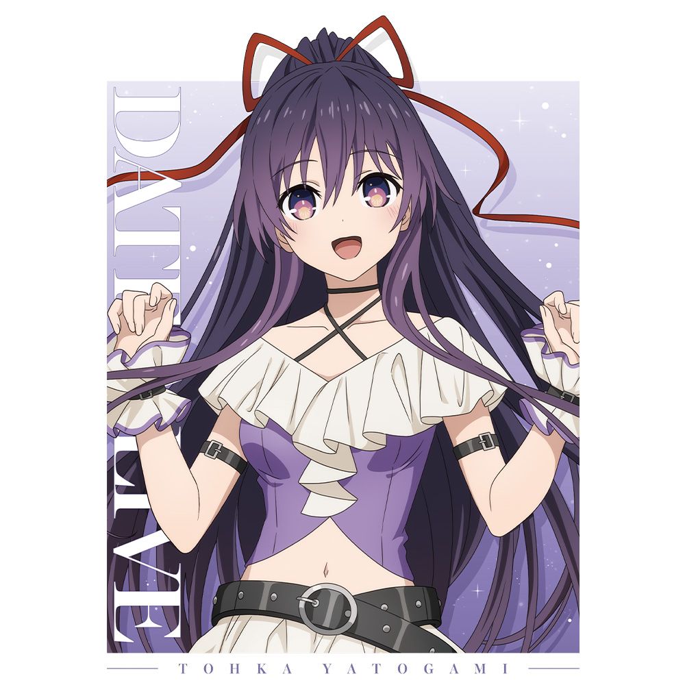 予約特別価格】デート・ア・ライブV Tシャツ 夜刀神十香 ゴシック