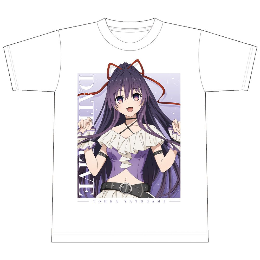 予約特別価格】デート・ア・ライブV Tシャツ 夜刀神十香 ゴシック