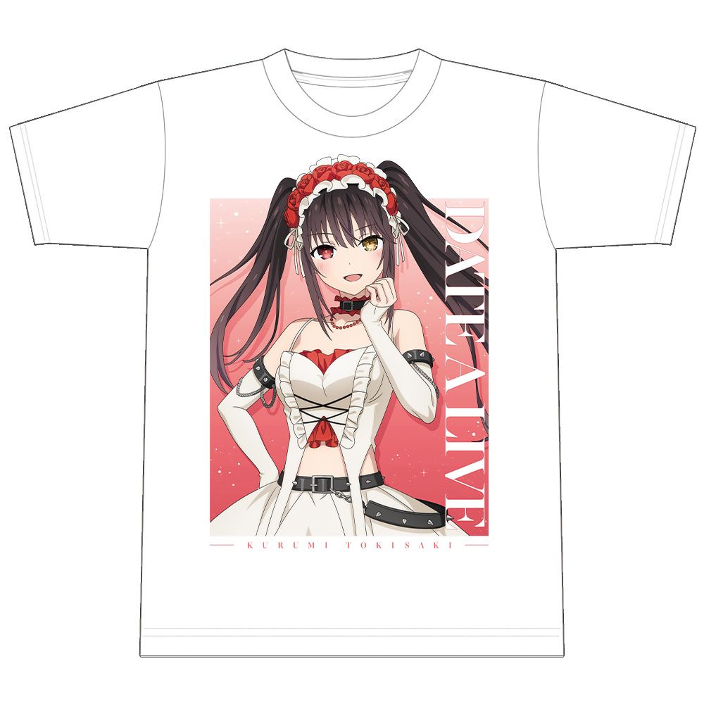 予約特別価格】デート・ア・ライブV Tシャツ 時崎狂三 ゴシックパンク