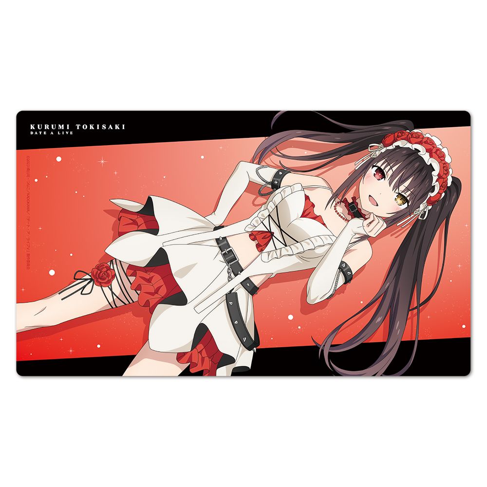 桜*餅様 デート・ア・ライブ 時崎狂三 花嫁ver. ラバーマット スリーブ 予約特別価格】デート・ア・ライブV キャラクターラバーマット 時崎狂