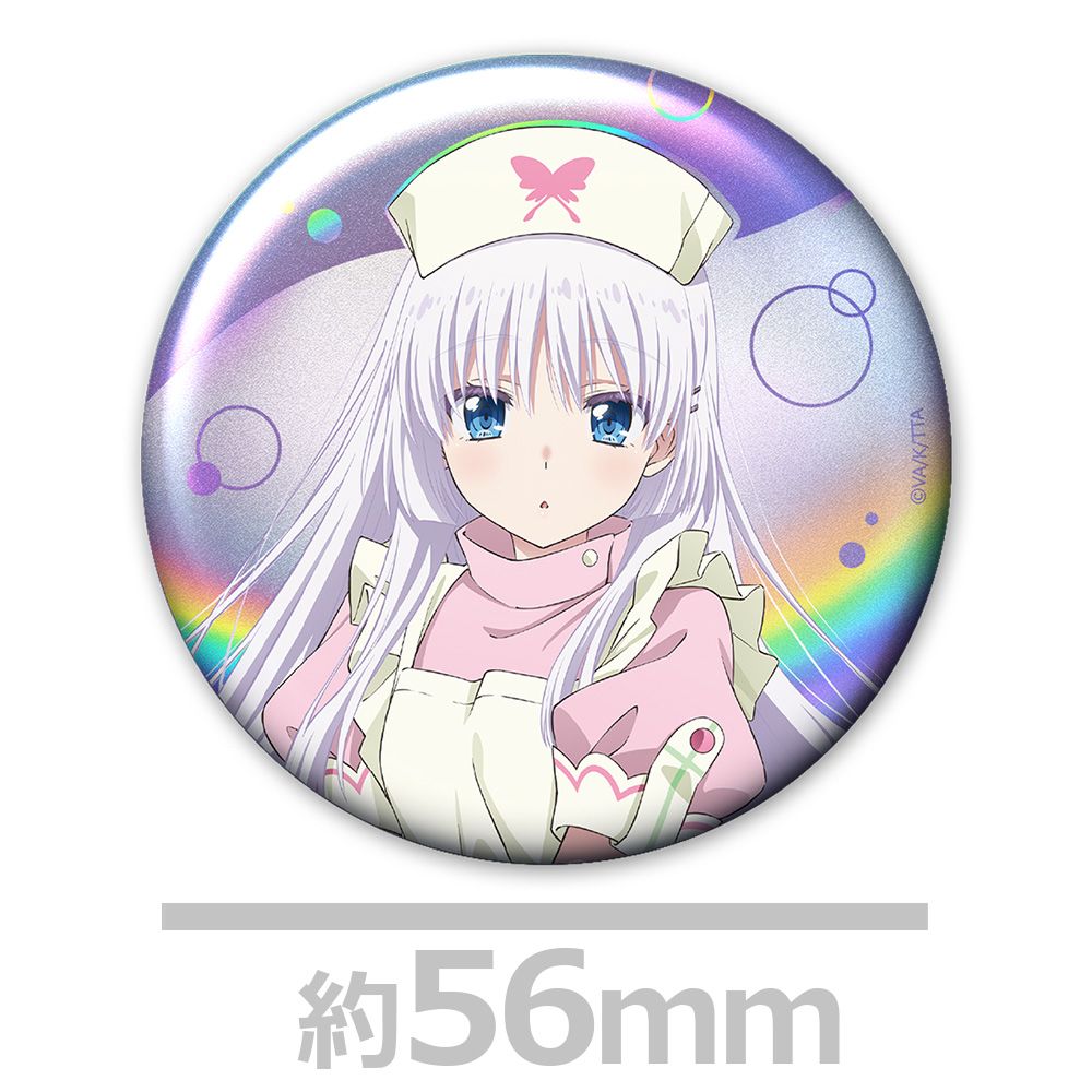 TVアニメ Summer Pockets ホログラム缶バッジ4個セット しろは＆蒼＆鴎