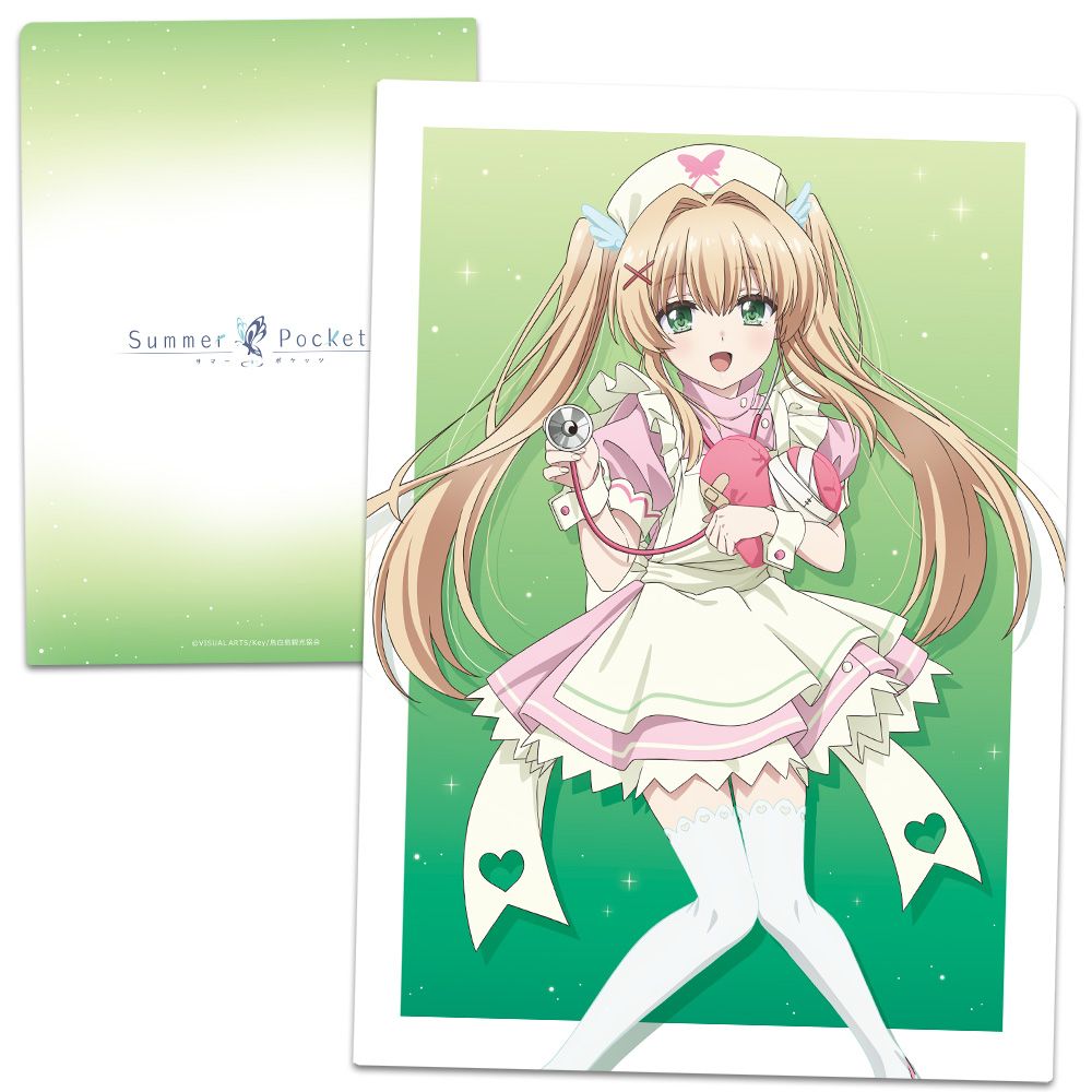 予約特別価格】TVアニメ Summer Pockets クリアファイル 紬