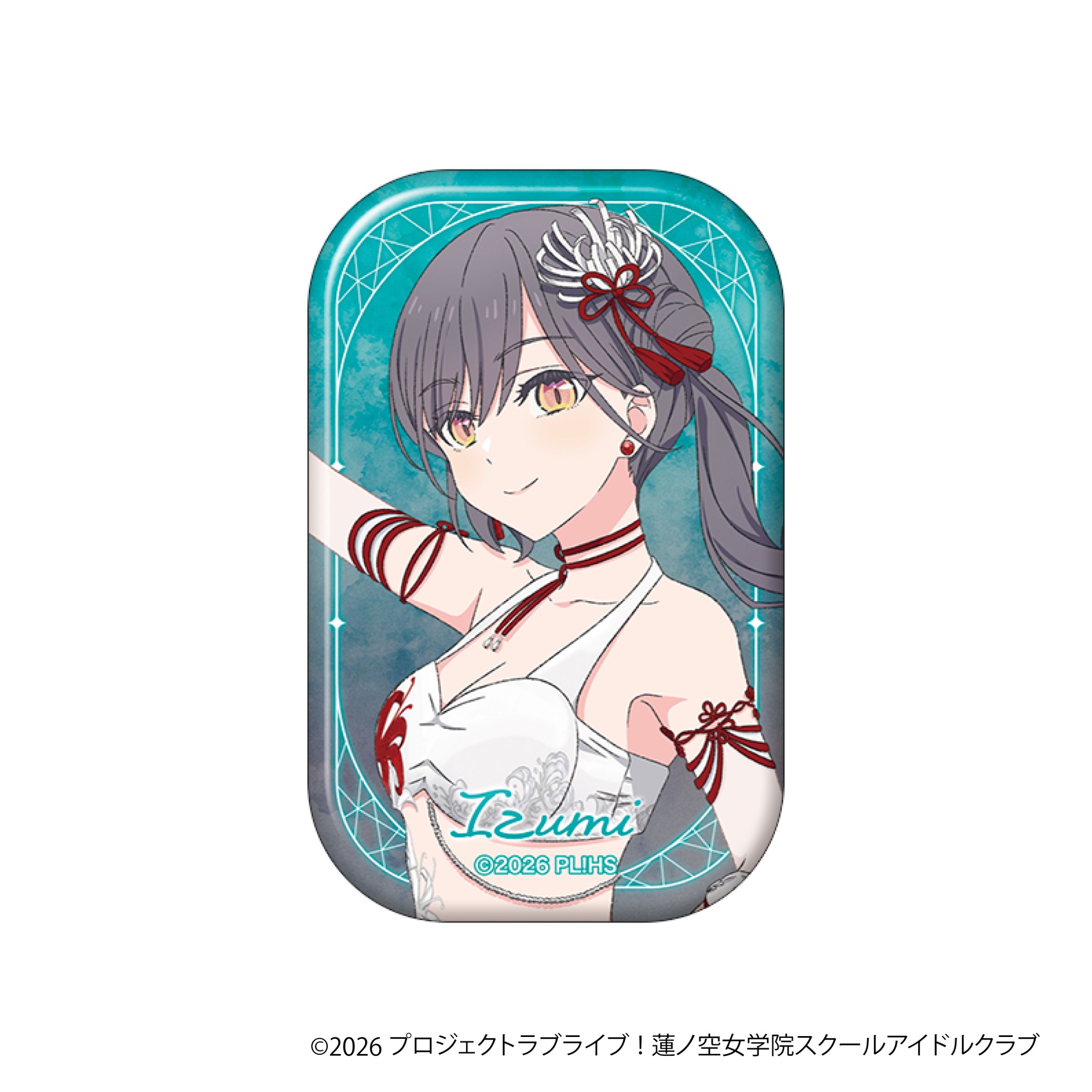 ラブライブ 蓮ノ空女学院スクールアイドルクラブ　桂城泉　スクエア缶バッジ32個 ラブライブ！蓮ノ空女学院スクールアイドルクラブ スクエアキャラ