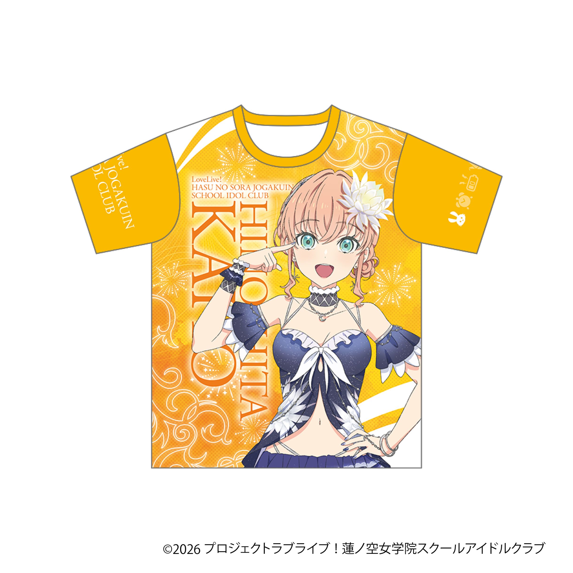空野青空　HiF4 Tシャツアイドル グッズ　北陸アイドルフェスティバル 空野青空 HiF4 Tシャツアイドル グッズ 北陸アイドルフェスティバル 空