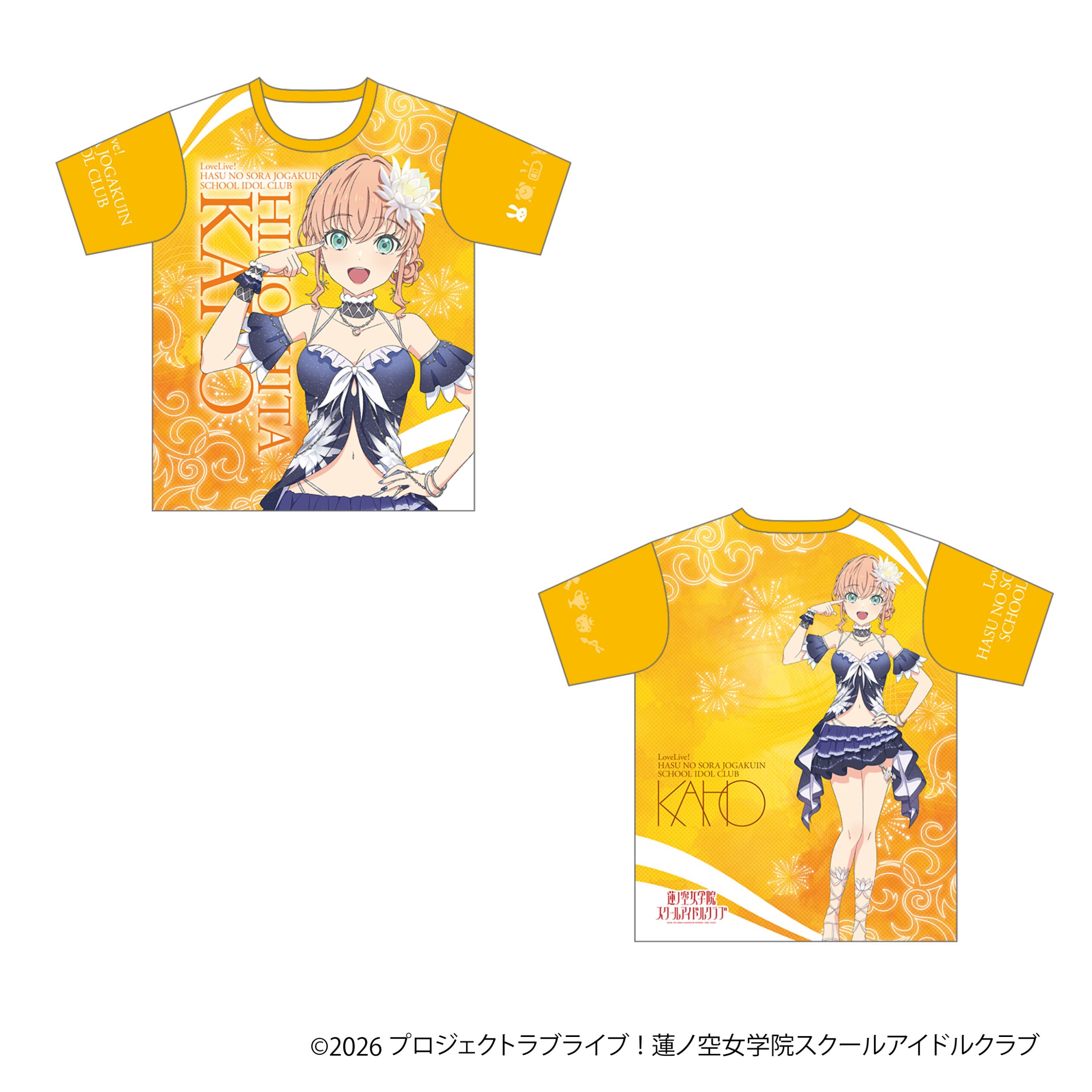 ラブライブ！蓮ノ空女学院スクールアイドルクラブ フルグラフィックT