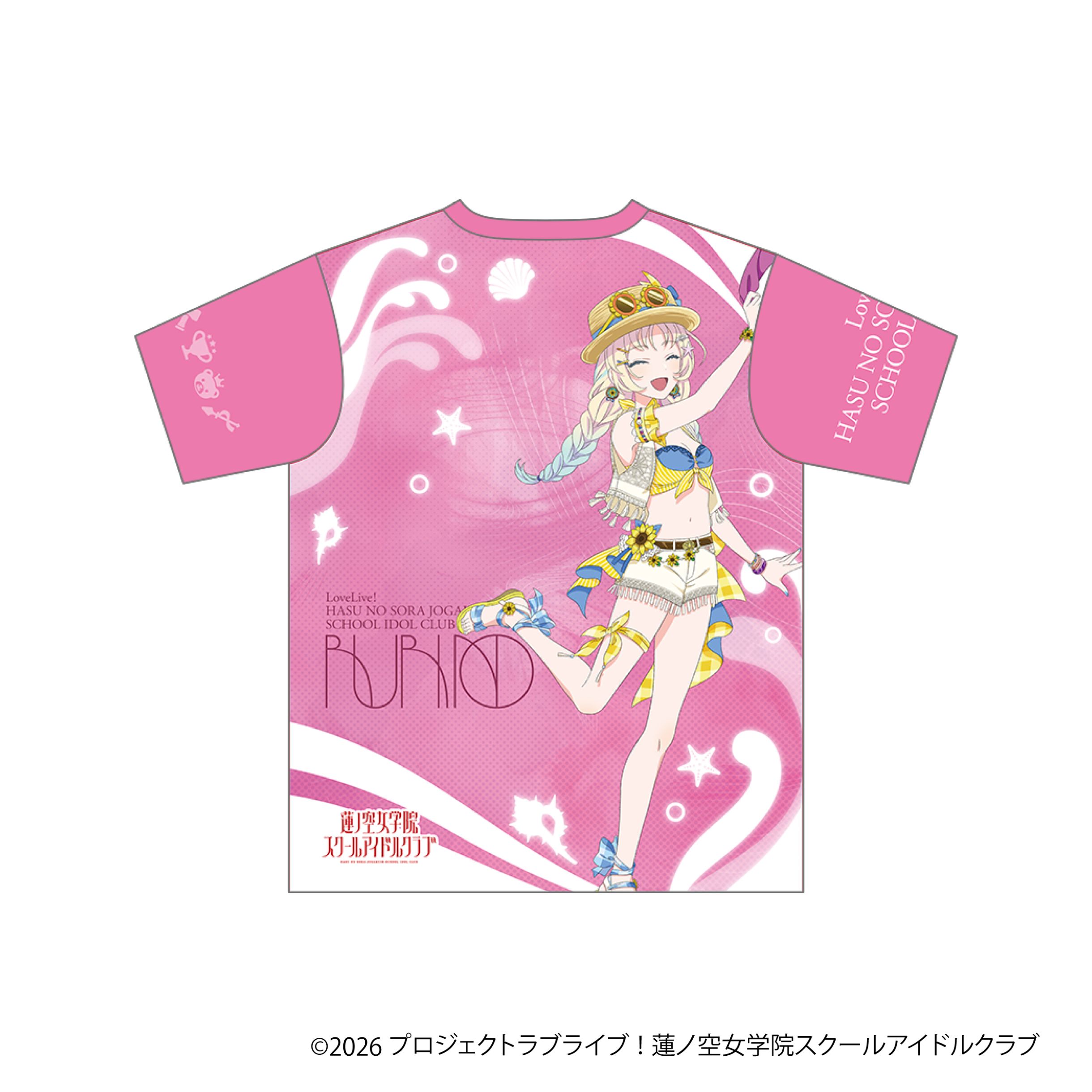 ラブライブ！蓮ノ空女学院スクールアイドルクラブ フルグラフィックT