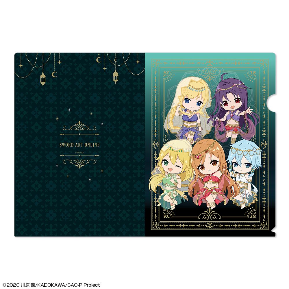 予約特別価格】ソードアート・オンライン クリアファイル 集合 ちび