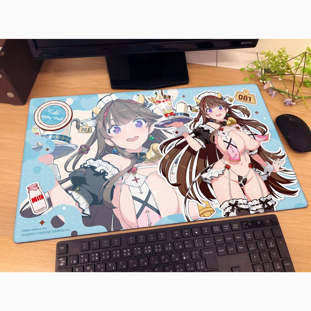 シノビマスター 閃乱カグラ NEW LINK 描き下ろしラバーマット 鴇