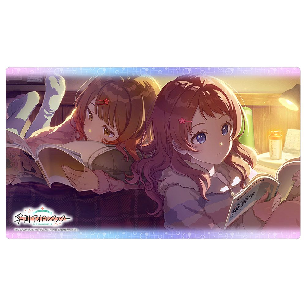 学園アイドルマスター　2box テープカット 予約特別価格】学園アイドルマスター ラバーマット ゆっくりと過ごしま