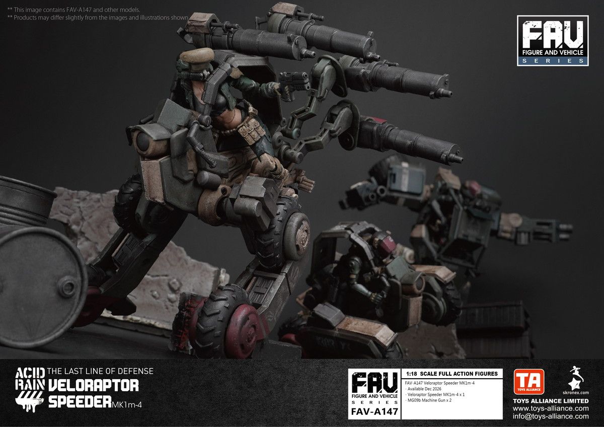 予約特別価格】TOYS ALLIANCE LIMITED アシッドレイン 1/18 FAV-A147